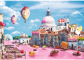 TREFL Puzzle Legrační města: Sladké Benátky 1000 dílků