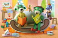 Puzzle Treflíci: Společné čtení 60 dílků