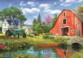 EUROGRAPHICS Puzzle Červená stodola 1000 dílků