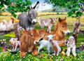 CASTORLAND Puzzle Na farmě 100 dílků
