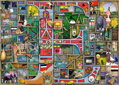 RAVENSBURGER Puzzle Úžasná abeceda - písmeno E 1000 dílků