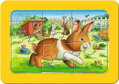 RAVENSBURGER Moje první puzzle Zvířecí kamarádi 3x6 dílků