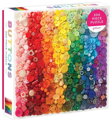 GALISON Čtvercové puzzle Knoflíková duha 500 dílků