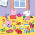 DINO Puzzle Prasátko Peppa na prázdninách 3x55 dílků