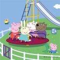 DINO Puzzle Prasátko Peppa na prázdninách 3x55 dílků