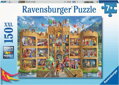 RAVENSBURGER Puzzle Pohled do rytířského hradu XXL 150 dílků