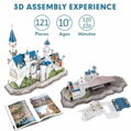 CUBICFUN 3D puzzle National Geographic: Neuschwanstein 121 dílků