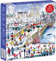 GALISON Čtvercové puzzle Bow Bridge v Central parku 500 dílků