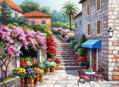 ANATOLIAN Puzzle Květinářství na jaře 260 dílků