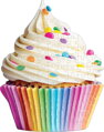 GALISON Tvarové puzzle Sladký cupcake 100 dílků