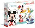 CLEMENTONI Moje první puzzle Myšák Mickey 4v1 (3,6,9,12 dílků)
