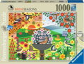 RAVENSBURGER Puzzle Mám ráda ptáčky 1000 dílků