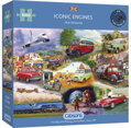 GIBSONS Puzzle Kultovní dopravní prostředky 1000 dílků