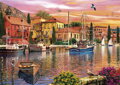GIBSONS Puzzle Plachetnice při západu slunce 2x500 dílků