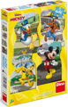 DINO Puzzle Mickey a přátelé ve městě 4x54 dílků