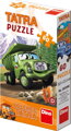 DINO Puzzle Tatra Auta: Tatra 148 zelená 60 dílků