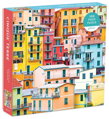 GALISON Čtvercové puzzle Pozdrav z Cinque Terre 500 dílků