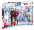CLEMENTONI Puzzle Ledové království 2: Závan větru MAXI 24 dílků