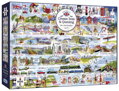 GIBSONS Puzzle Symboly Velké Británie 1000 dílků