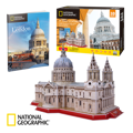 CUBICFUN 3D puzzle National Geographic: Katedrála svatého Pavla 107 dílků