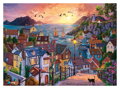 ANATOLIAN Puzzle Pobřežní město při západu slunce 1000 dílků