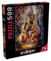 ANATOLIAN Puzzle Kytara a housle 500 dílků