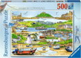 RAVENSBURGER Puzzle Útěk do Cornwallu 500 dílků