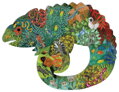 DJECO Obrysové puzzle Chameleon 150 dílků