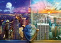 SCHMIDT Puzzle Den a noc: New York 1000 dílků