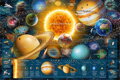 RAVENSBURGER Puzzle Sluneční soustava 5000 dílků