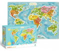 DODO Puzzle Mapa světa 100 dílků