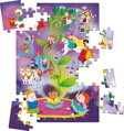 CLEMENTONI Třpytivé puzzle Čas pohádek 104 dílků