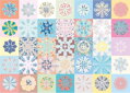 CLOUDBERRIES Puzzle Patchwork 1000 dílků