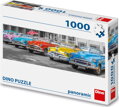 DINO Panoramatické puzzle Sraz bouráků 1000 dílků