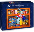 BLUEBIRD Puzzle Přeplněný dům 1000 dílků