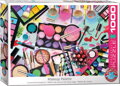EUROGRAPHICS Puzzle Paleta barev: Makeup 1000 dílků