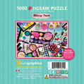 EUROGRAPHICS Puzzle v plechové krabičce Paleta barev: Makeup 1000 dílků