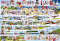 GIBSONS Puzzle Krémové čaje a jejich zařazení 2000 dílků