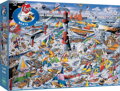 GIBSONS Puzzle Miluji lodě 1000 dílků
