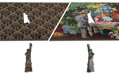 WOODEN CITY Dřevěné puzzle Květinářství 2v1, 400 dílků EKO