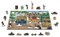 WOODEN CITY Dřevěné puzzle Viktoriánská ulice 2v1, 200 dílků EKO