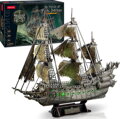CUBICFUN Svítící 3D puzzle Plachetnice Bludný Holanďan 360 dílků
