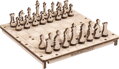 WOODEN CITY 3D puzzle hra Šachy a Dáma 2v1