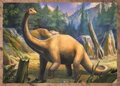 TREFL Puzzle Zajímaví dinosauři 4v1 (35,48,54,70 dílků)