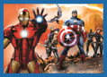 TREFL Puzzle Stateční Avengers 4v1 (35,48,54,70 dílků)
