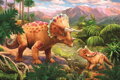 TREFL Displej Puzzle Úžasní dinosauři 54 dílků (40 ks)
