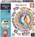 EDUCA Vzdělávací puzzle a hra Learning is Fun: Kolik je hodin?