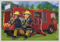 TREFL Puzzle Požárník Sam 10v1