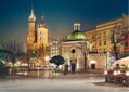 CHERRY PAZZI Puzzle Královský rynek v Krakově, Polsko 1000 dílků
