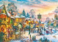 CHERRY PAZZI Puzzle Stmívání v zimě 1000 dílků